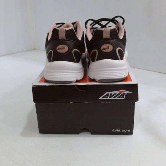 AVIA‎ WOMEN'S AVI-FORTE 2.0 RUNNING SHOES BLACK/PINK 7.5W-EUC - Picture 4 of 7